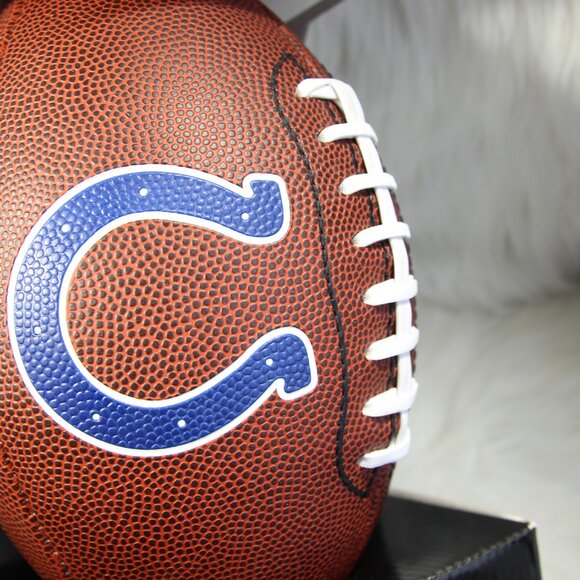 🏈 Indianapolis Colts Full Size Football – 🟦 Officially Licensed NFL Game Ball - Picture 8 of 11
